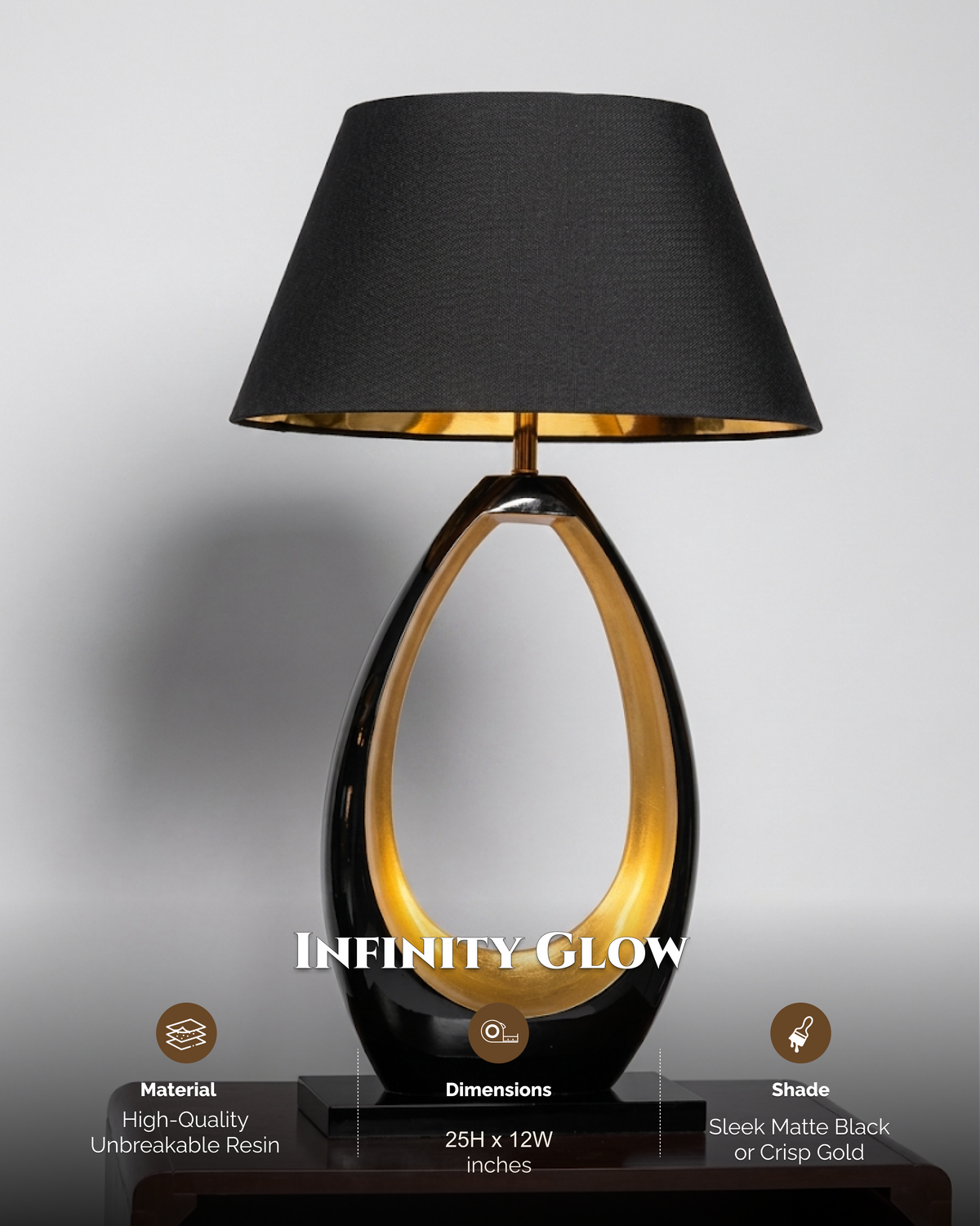 Infinity Glow Table Lamp