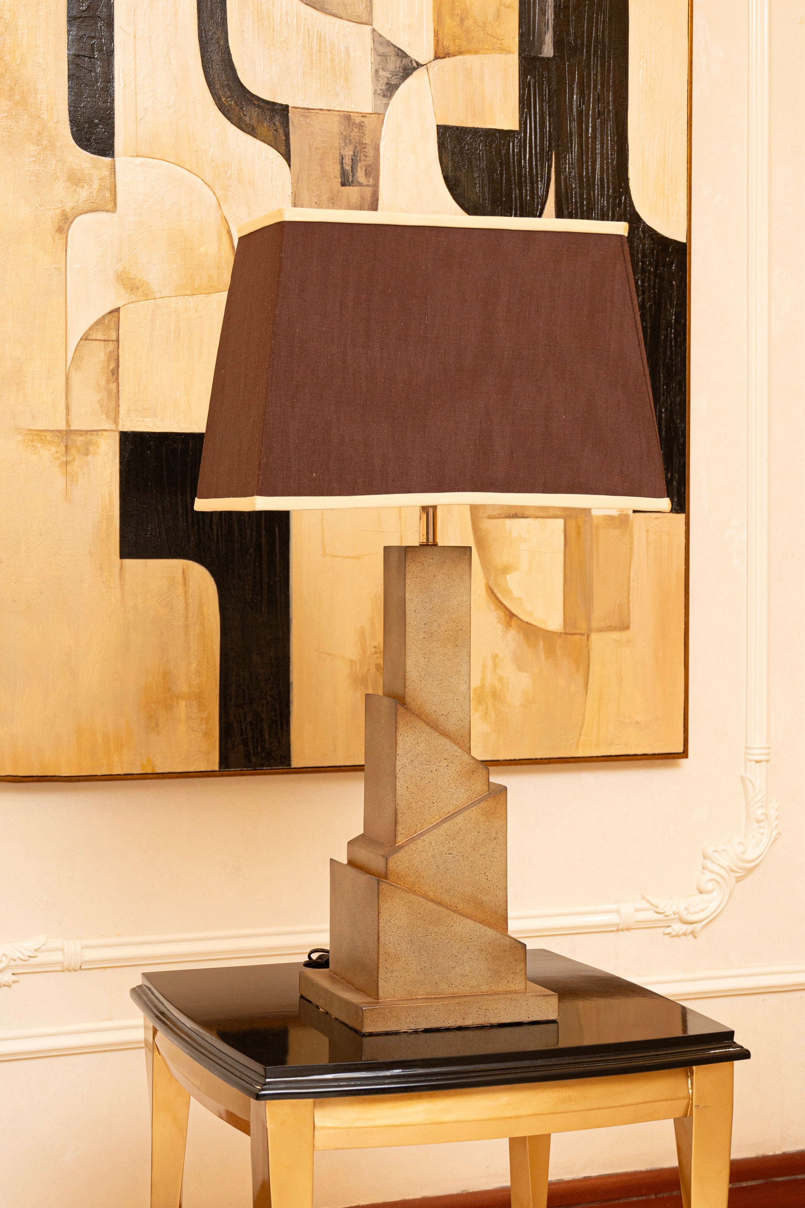 Empire Steps Trendy Table Lamp