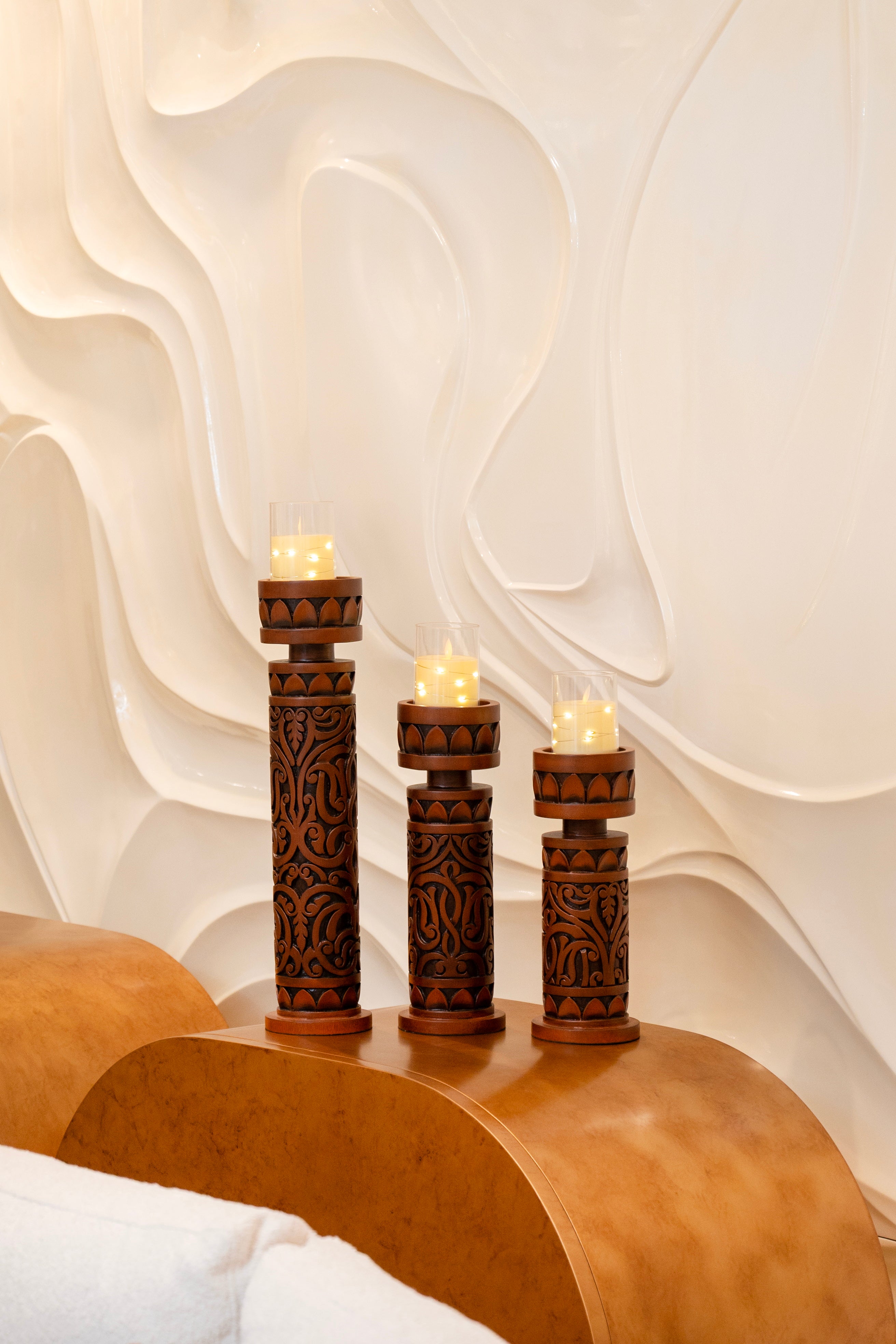 Nova Flame Holders (Set of 3)